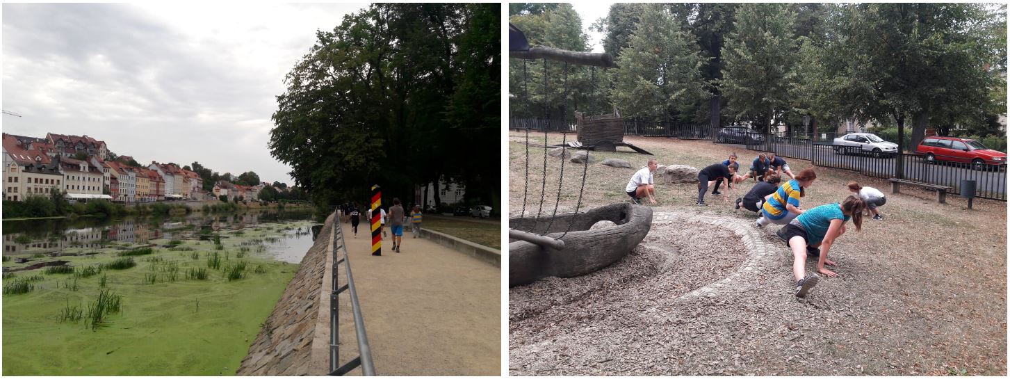 IB students and teachers got a move at the annual IB retreat in beautiful Görlitz.