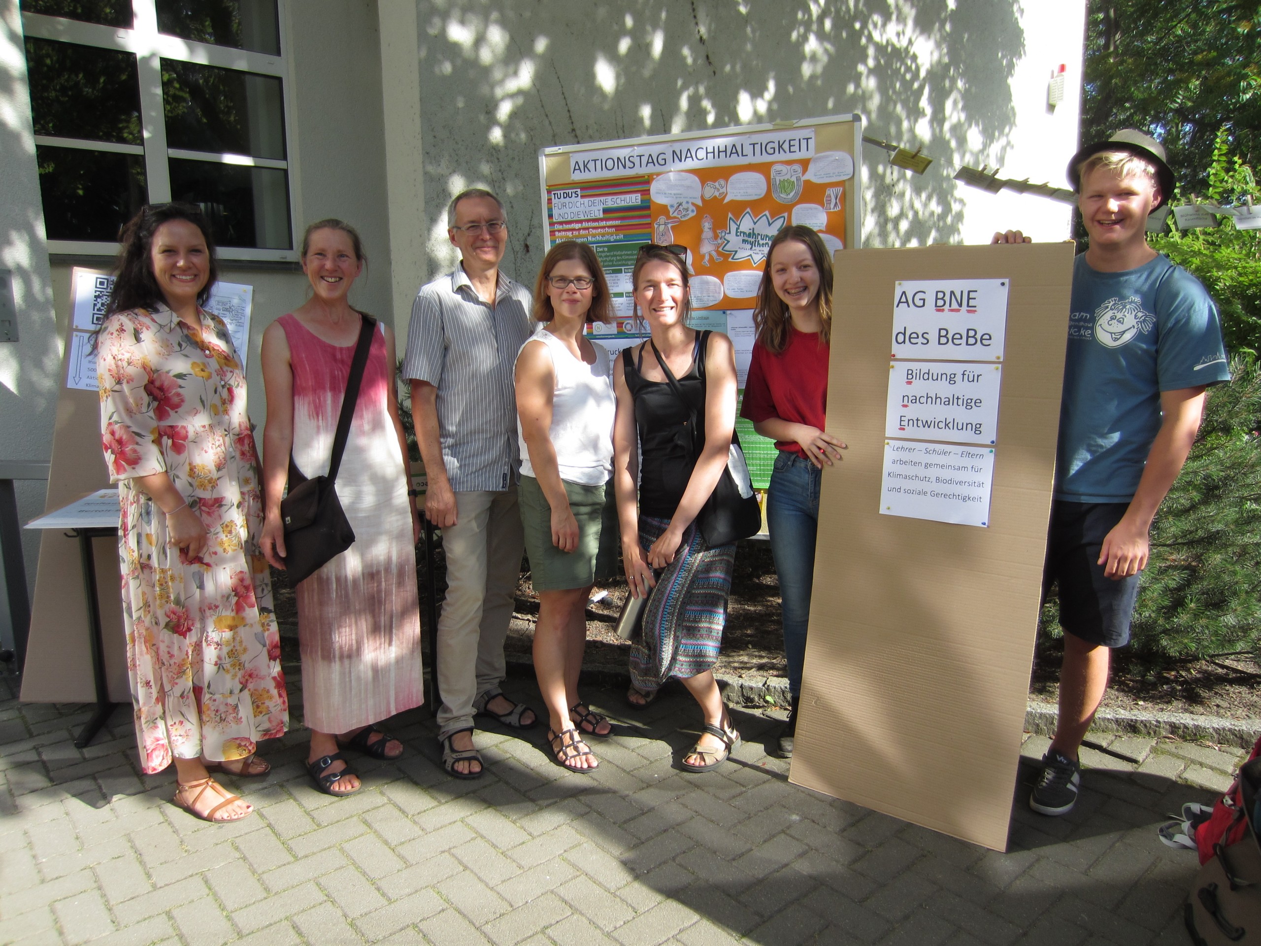 Stand der AG BNE zum Schulfest